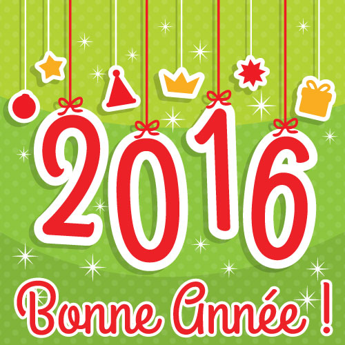 La Section Primaire de l'Athénée Royal Pierre Paulus de Chatelet vous souhaite une excellente année 2016 !