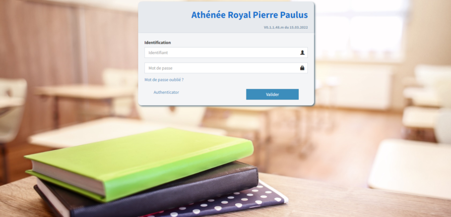 L'Athénée Royal Pierre Paulus est équipé du système école en ligne